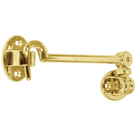 Gancho latonado para puerta HERMEX