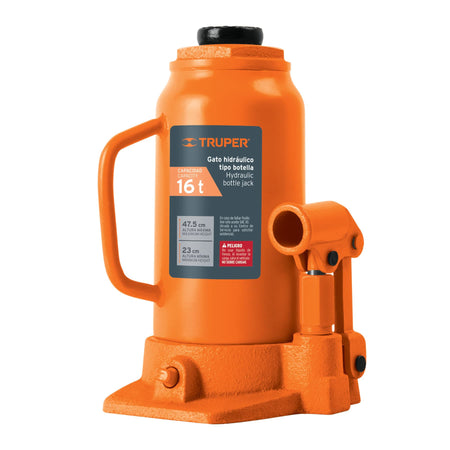 Gato hidraulico de botella de 16 Ton Truper