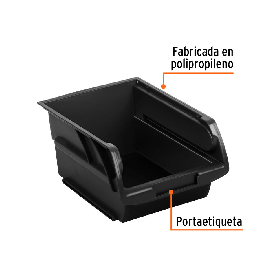 Gaveta apilable #2 de plastico 17 x 11 x 8 cm TRUPER