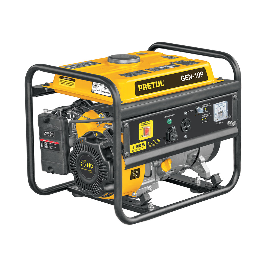 Generador portatil motor a gasolina PRETUL 1 kW