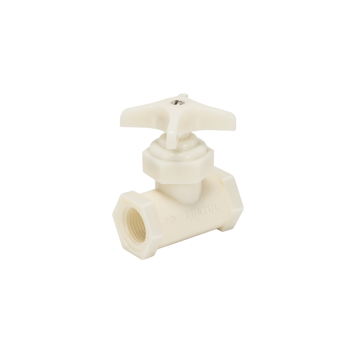 Valvula de globo de laton roscable de FOSET 1"
