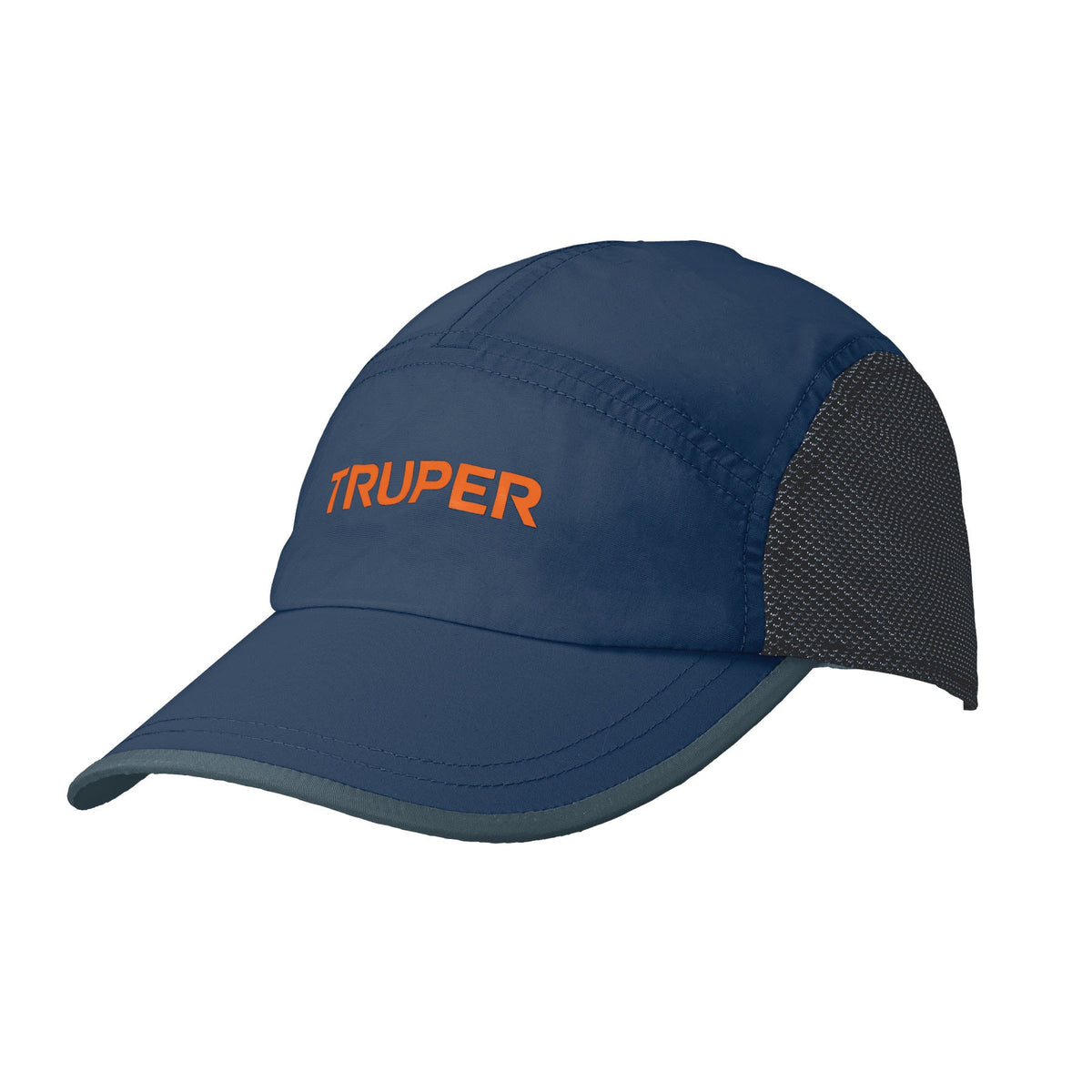 Gorra color azul marino 100% poliester Truper