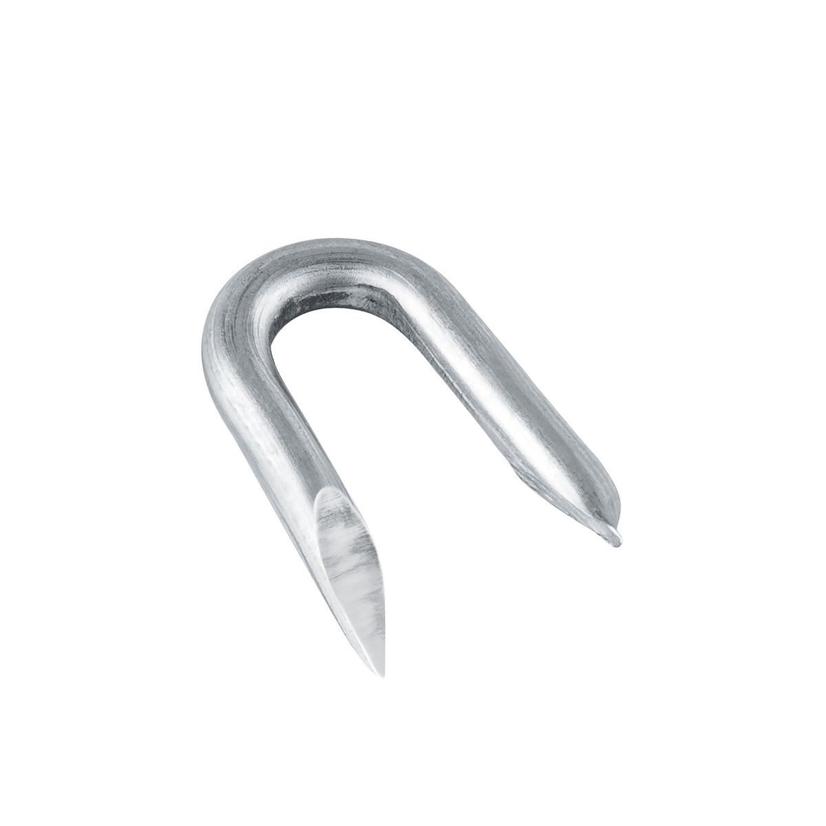 Caja con 10 kg de grapas 1" galvanizadas p/alambre de puas