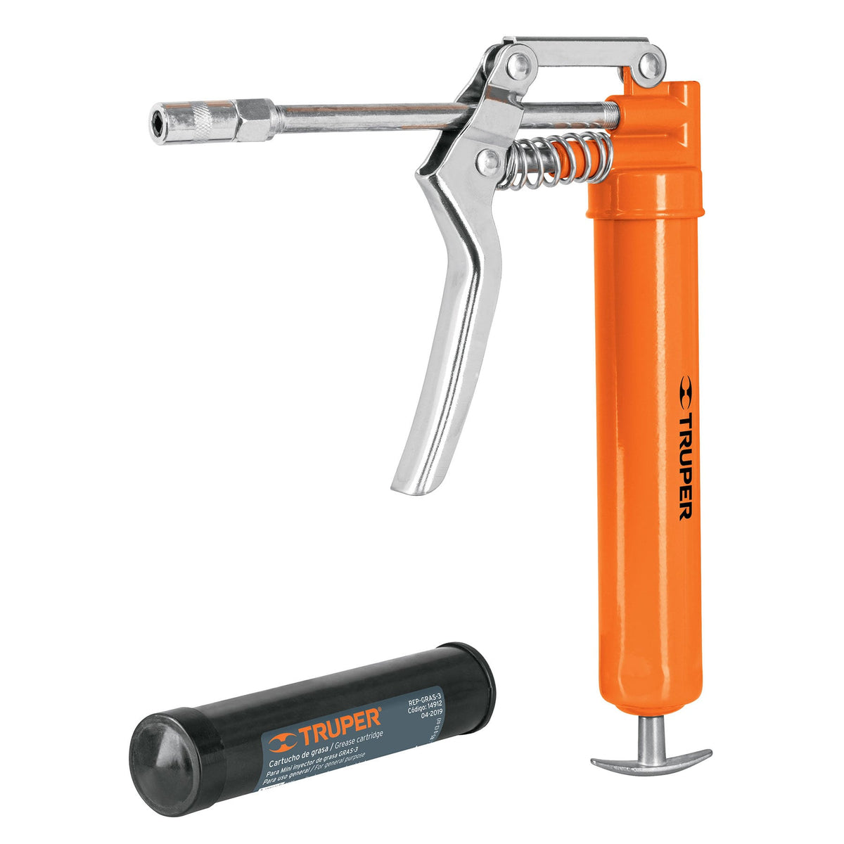 Mini inyector de grasa 3 oz 3000 PSI Truper
