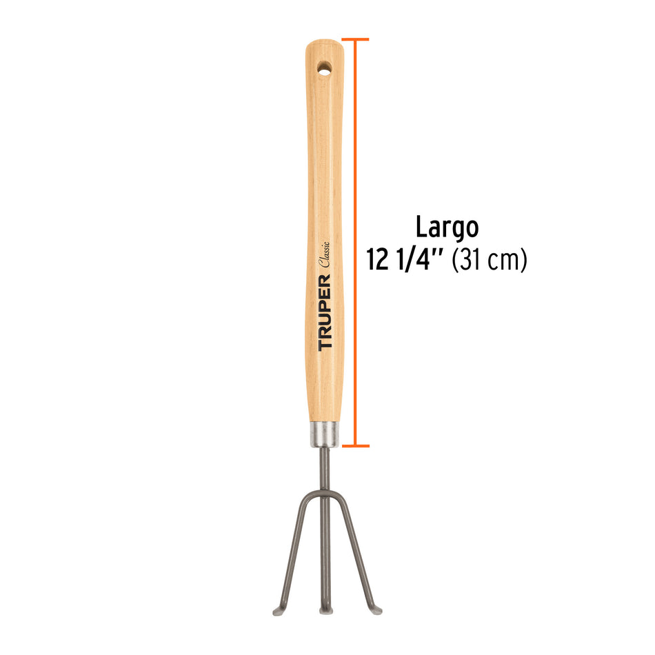 Cultivador para jardín, mango de 12-1/4', TRUPER