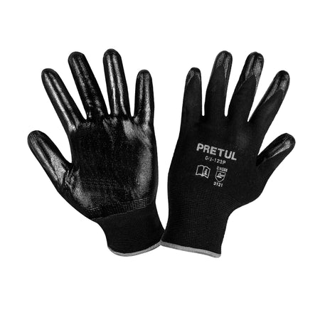 Guantes de nylon recubiertos de nitrilo PRETUL G