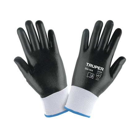 Guantes de poliester con recubrimiento de nitrilo XG Truper