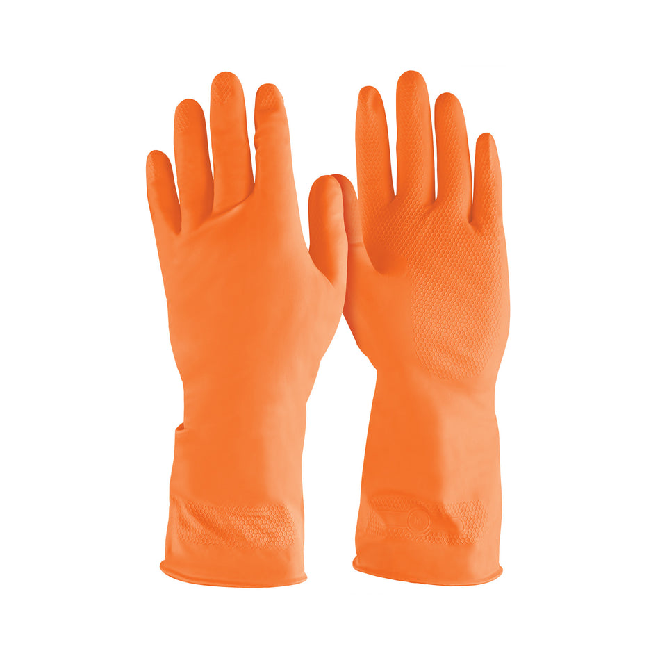 Guantes de latex para limpieza TRUPER M