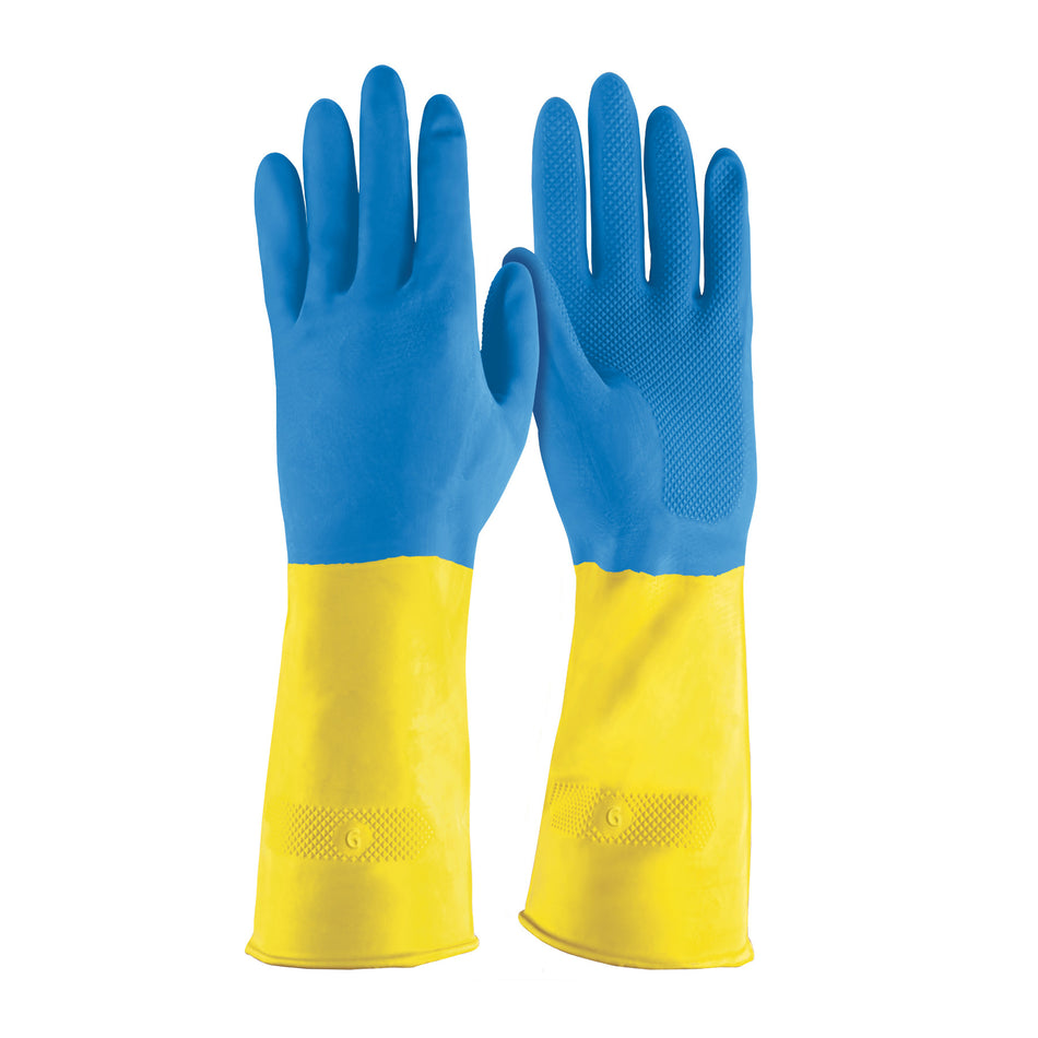 Guantes de latex reforzados para limpieza TRUPER G