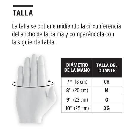 Guantes de latex para pintor Truper CH
