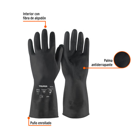Guantes de latex para pintor Truper CH