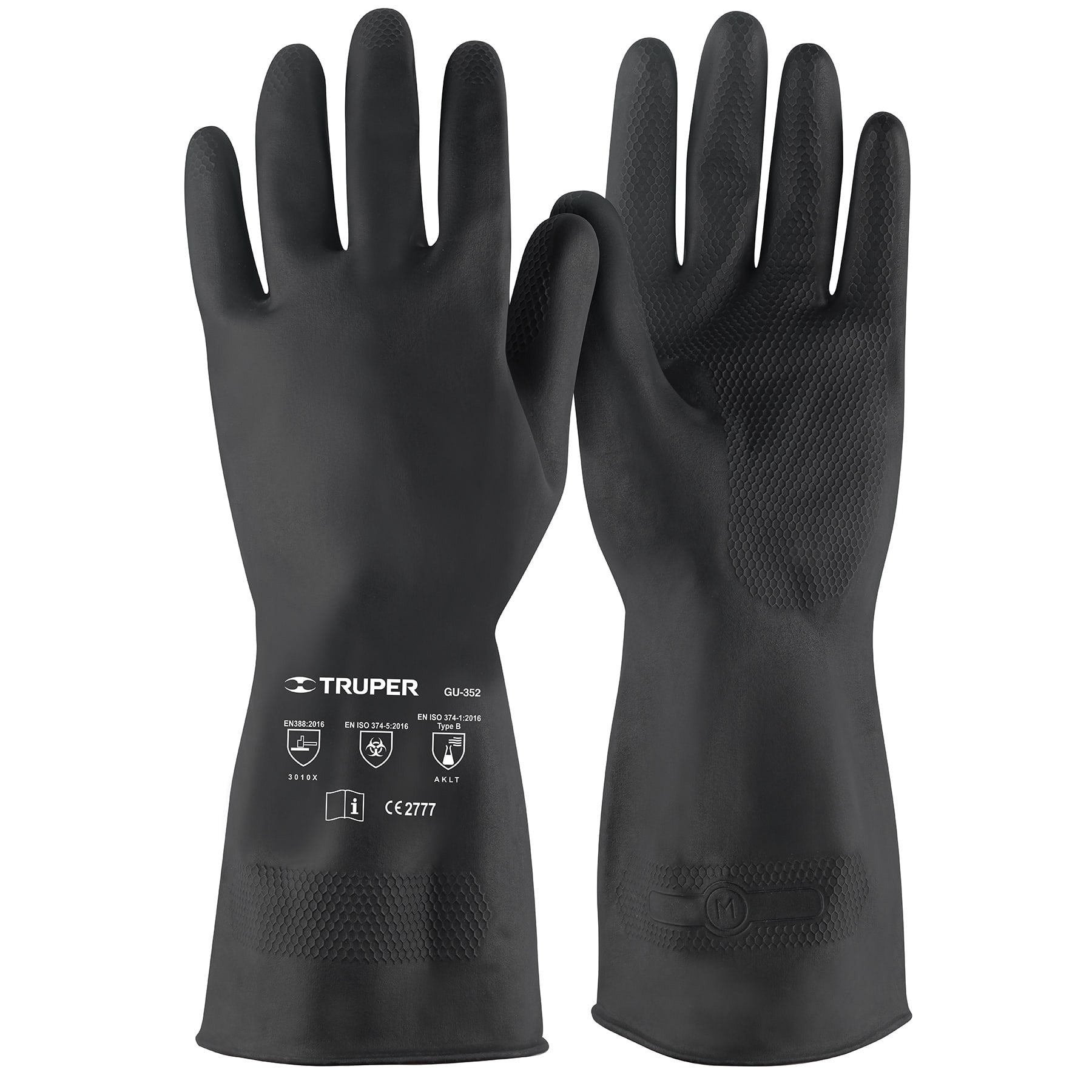 Guantes de látex para pintor, M, TRUPER