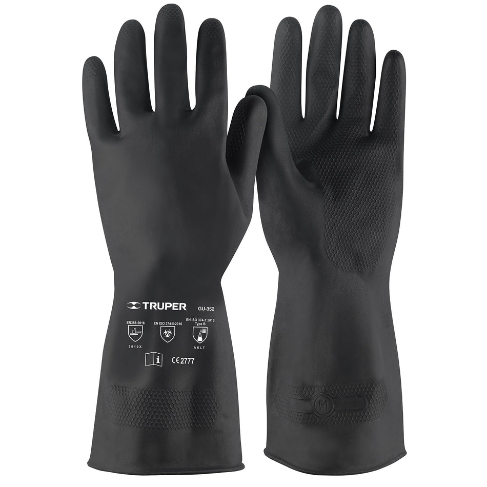 Guantes de látex para pintor, M, TRUPER