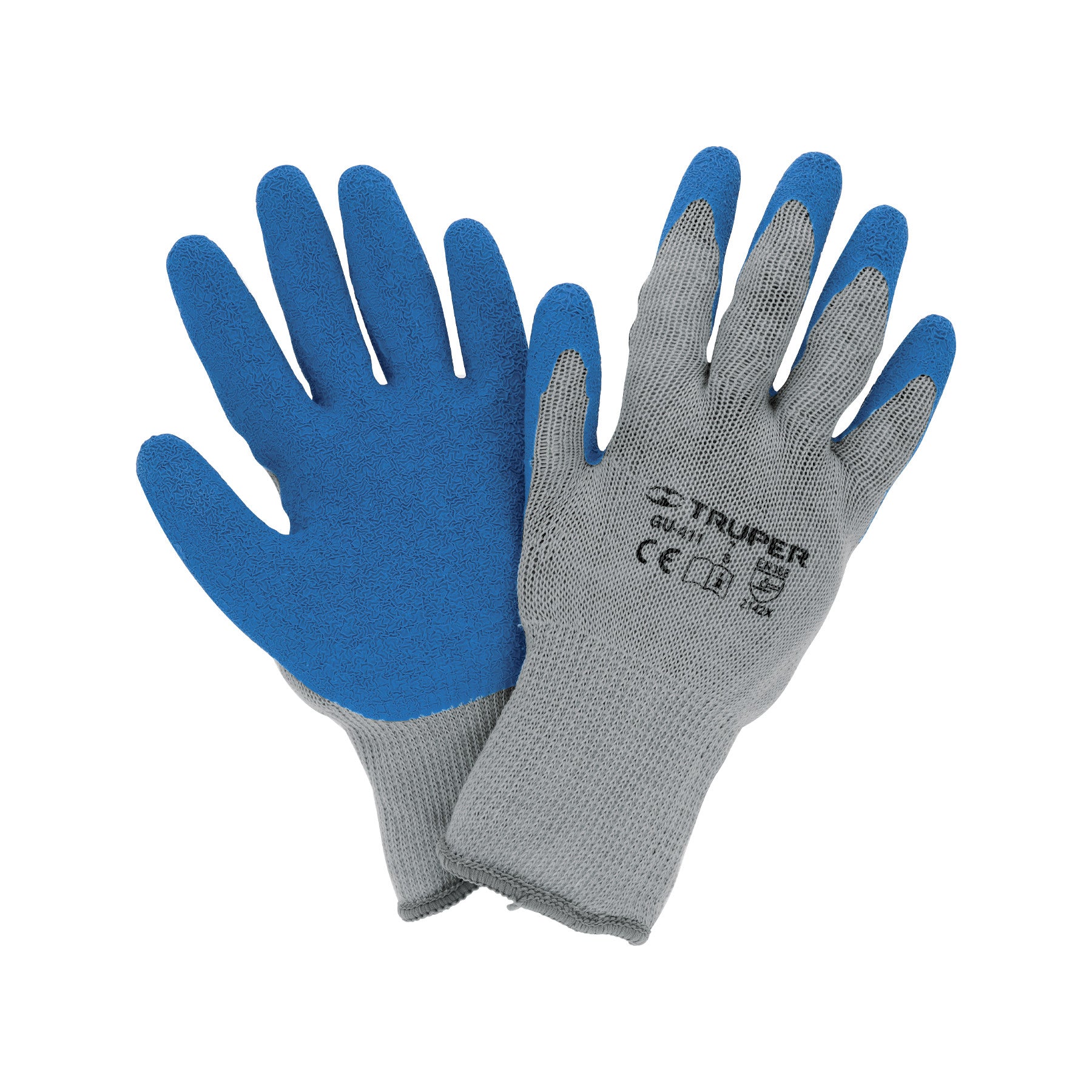 Guantes de poliester recubiertos de latex TRUPER CH