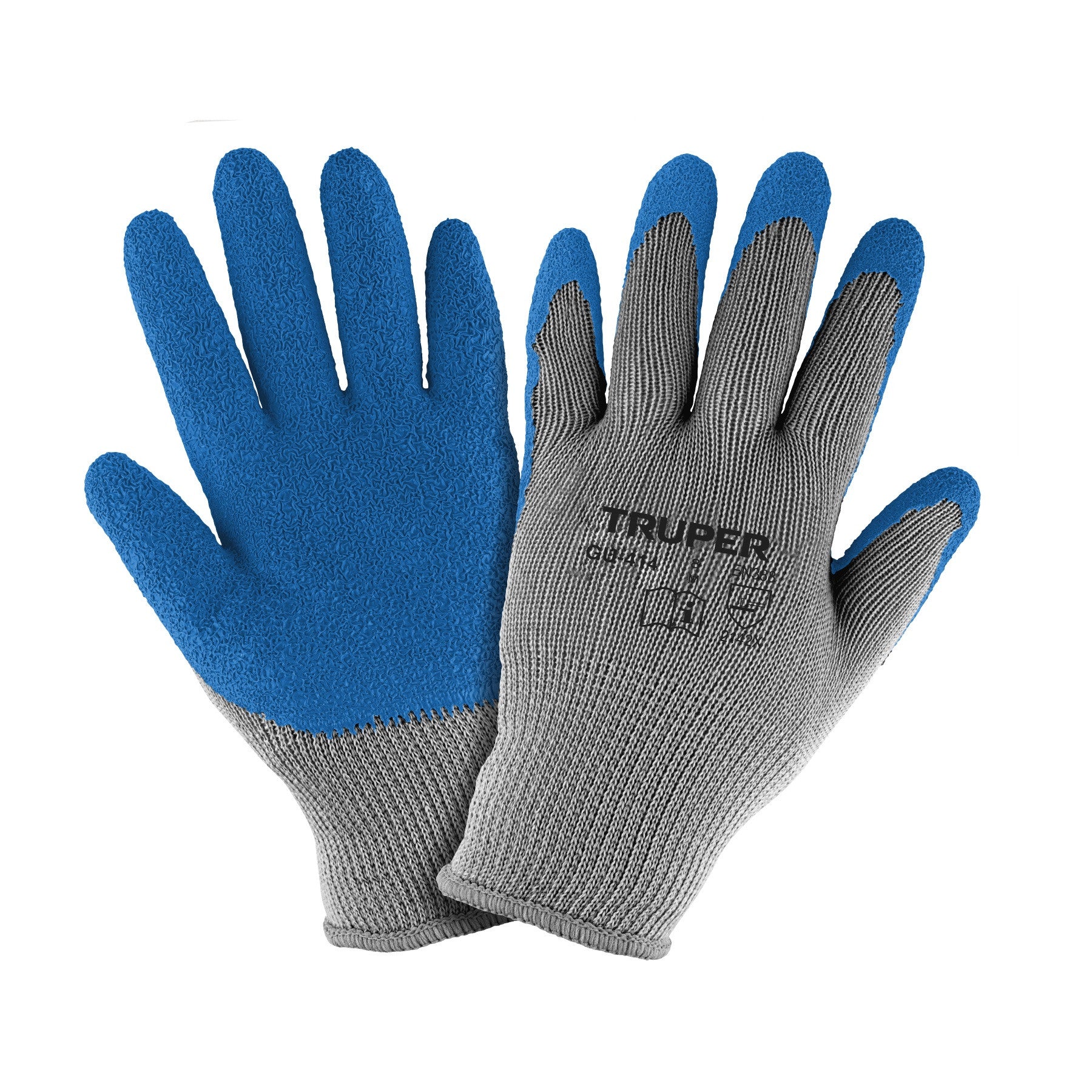 Guantes de poliester recubiertos de latex XG Truper