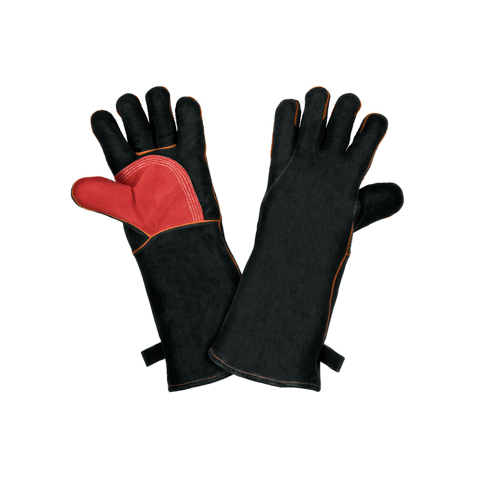 Guantes negros reforzados para soldador TRUPER EXPERT
