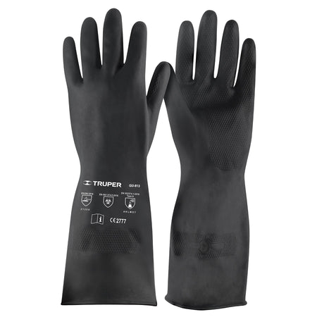 Guantes de neopreno para manejo de quimicos TRUPER G