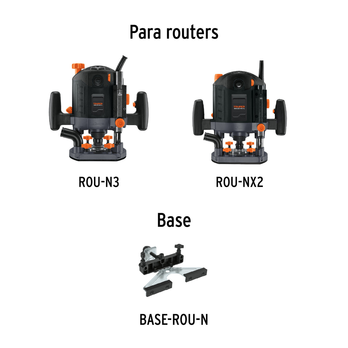 Guia paralela para ROU-NX3 ROU-NX2 y ROU-N3 TRUPER