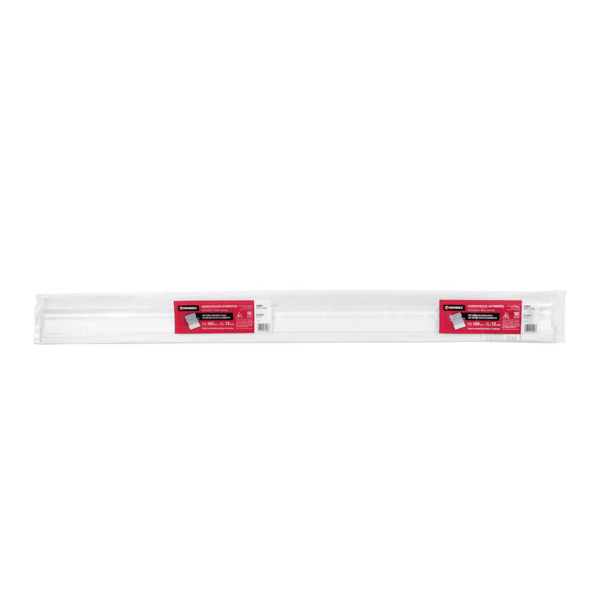 Guardapolvo automático 100 cm blanco, HERMEX 100 cm, blanco
