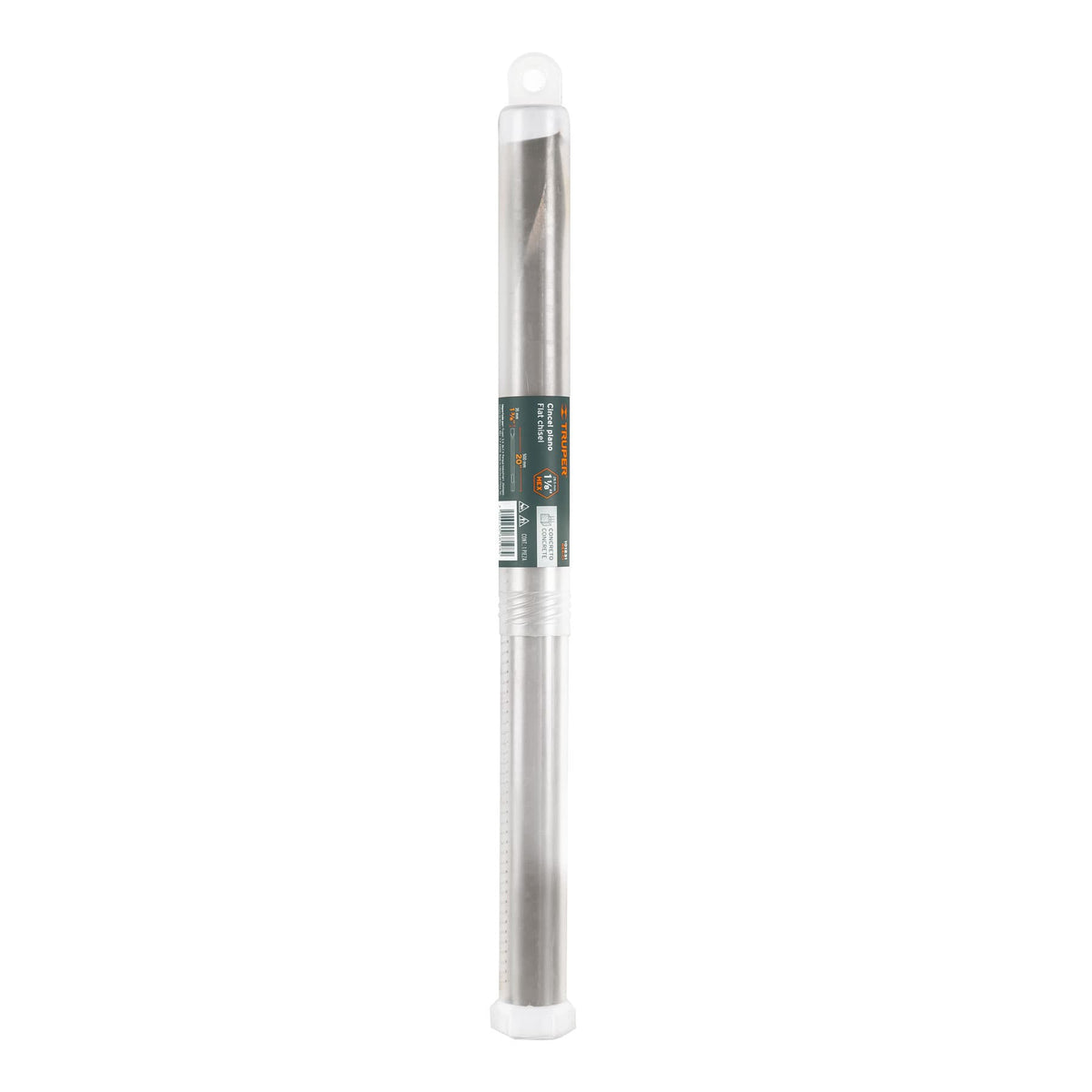Cincel plano zanco hexagonal de 1-3/8" x 20" Truper