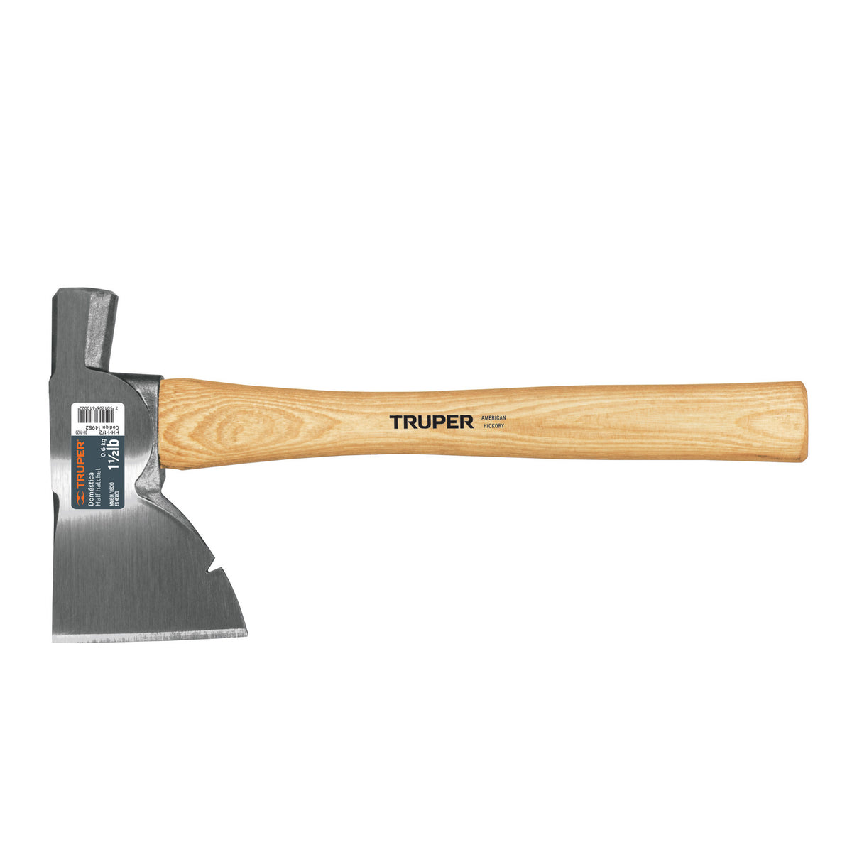 Hacha Doméstica 1-1/2 lb, mango hickory 14', Truper