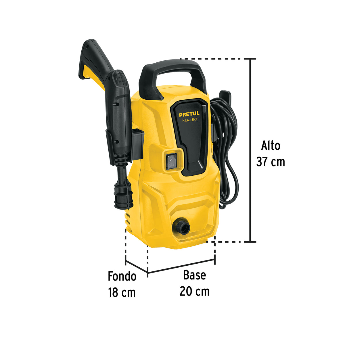 Hidrolavadora electrica 1350 PSI Pretul