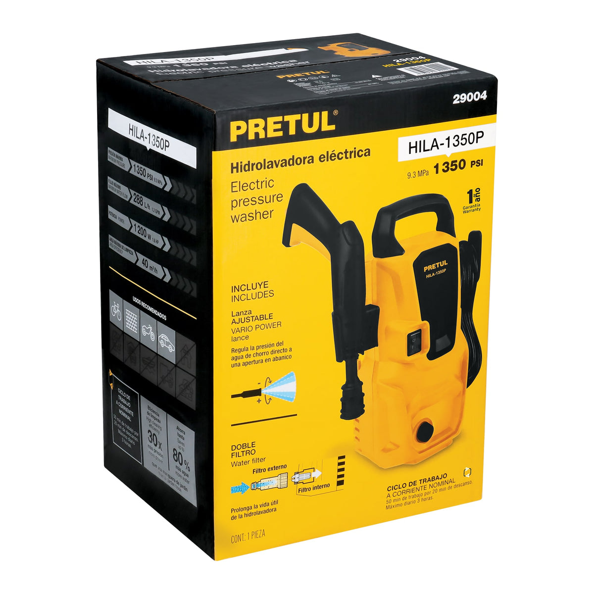 Hidrolavadora electrica 1350 PSI Pretul