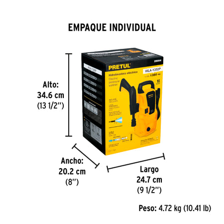 Hidrolavadora electrica 1350 PSI Pretul
