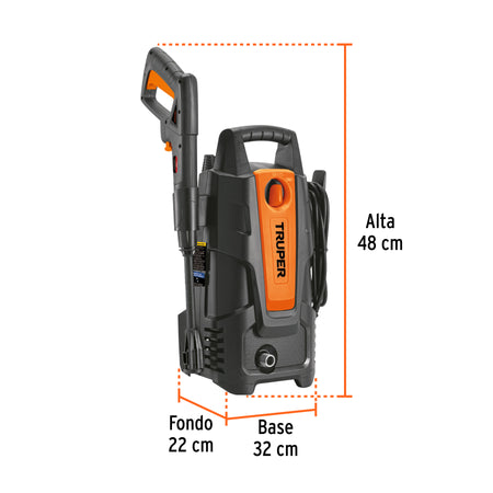 Hidrolavadora electrica 1500 PSI Truper
