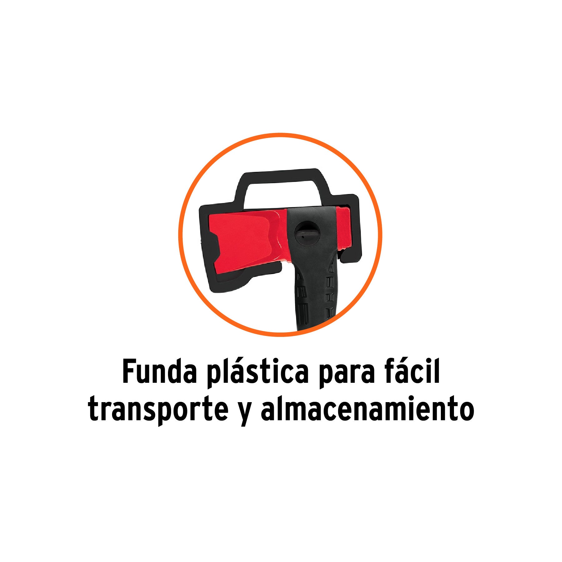 Hacha para rajar madera 4 lb mango de nylon de 36', Truper