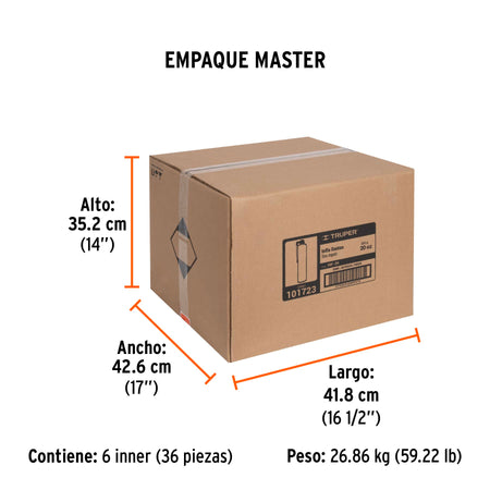 Inflallantas de 20 oz (550 g), Truper