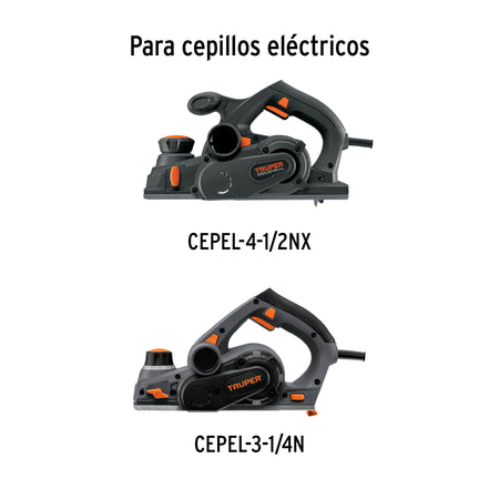 Cepillo electrico TRUPER INDUSTRIAL 950W