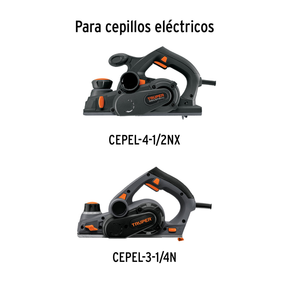 Cepillo electrico TRUPER INDUSTRIAL 950W