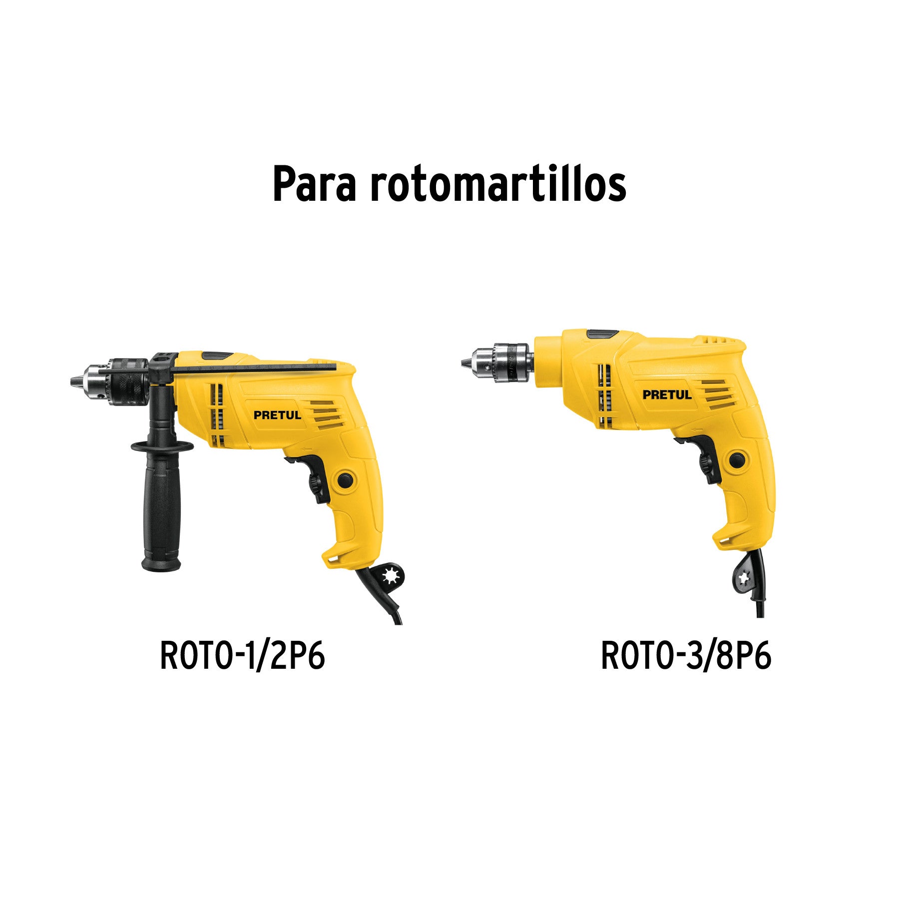 Interruptor de repuesto para ROTO-1/2P6 ROTO-3/8P6 Pretul