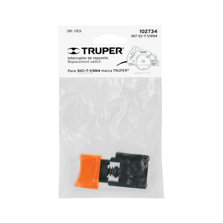 Interruptor de repuesto para SICI-7-1/4N4 Truper