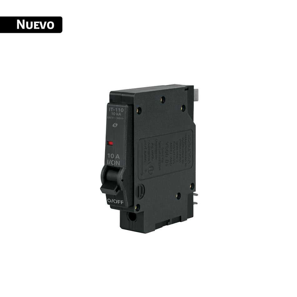 Interruptor de 1 polo 10 A, enchufable en blíster, VOLTECK