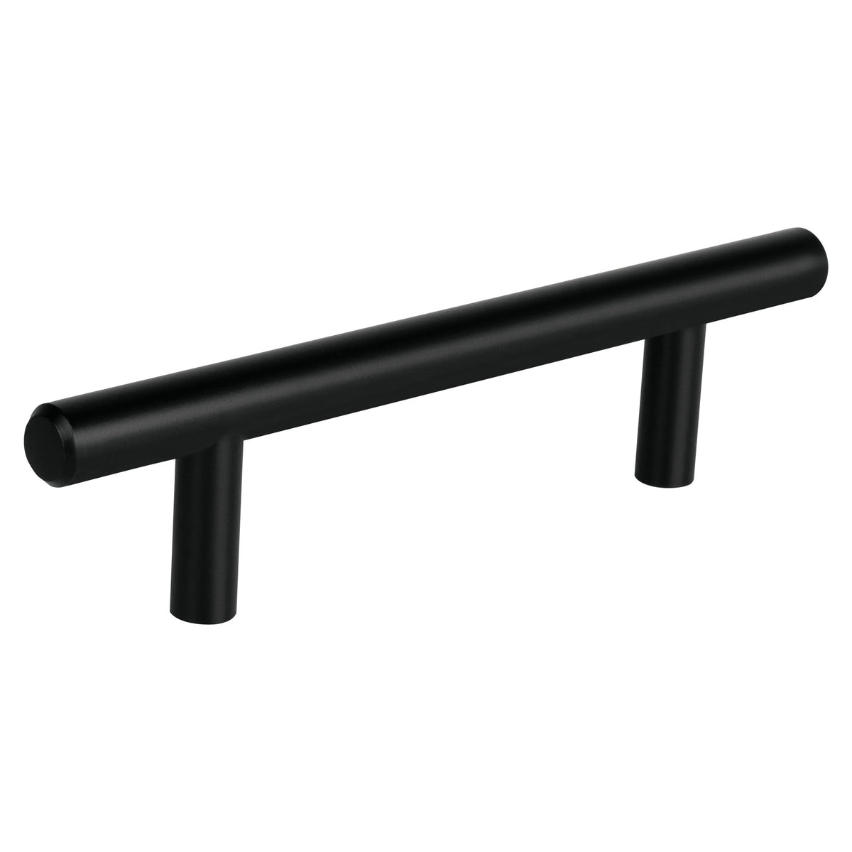 Jaladera de acero, 96mm, línea Cilindro, negro, HERMEX 96mm, negro