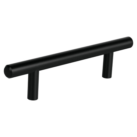 Jaladera de acero, 96mm, línea Cilindro, negro, HERMEX 96mm, negro