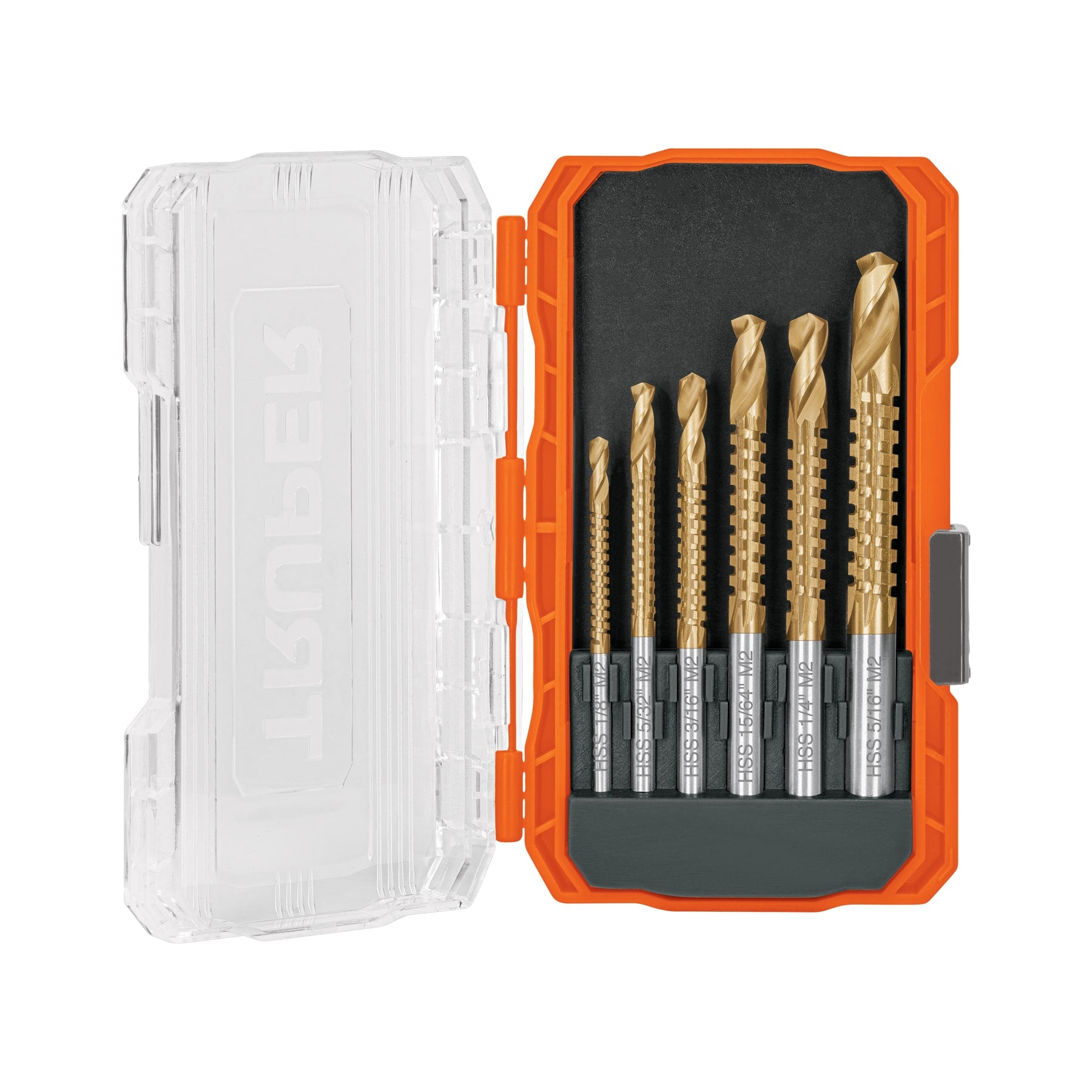 Juego de 6 brocas helicoidales con sierra TRUPER