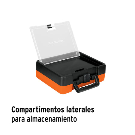 Juego de 100 brocas y puntas en estuche plastico Truper