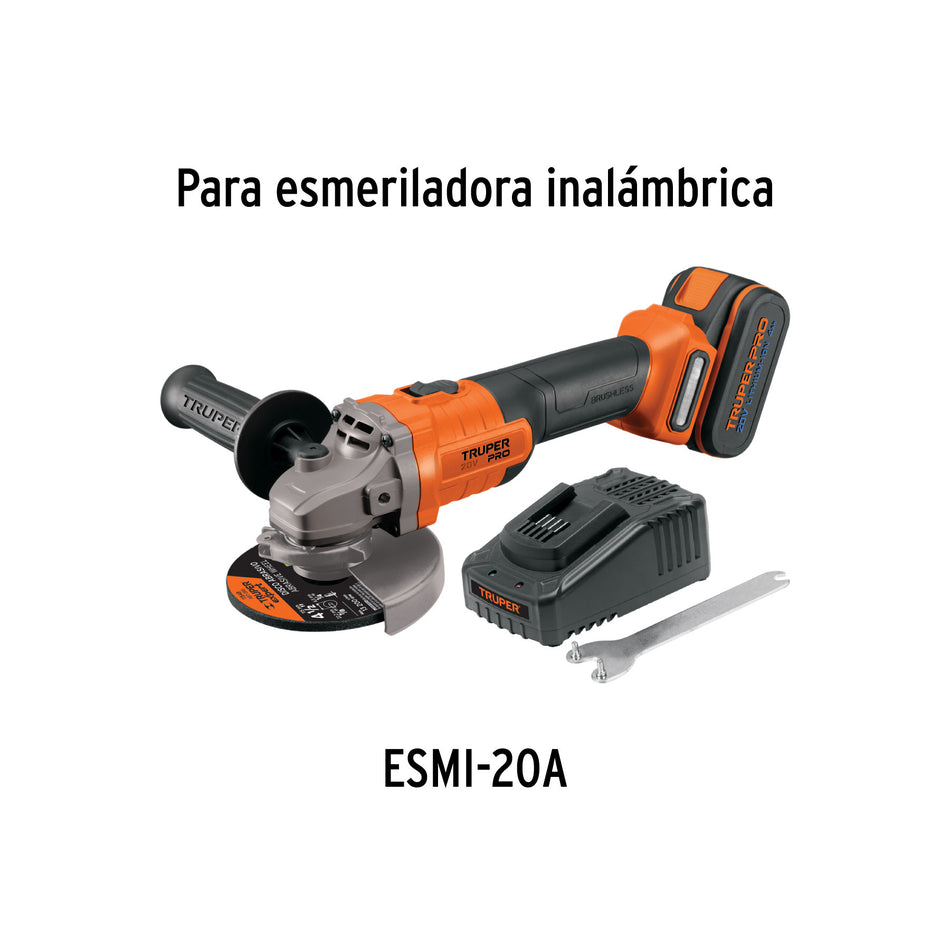 Juego de bridas para ESMI-20A, TRUPER