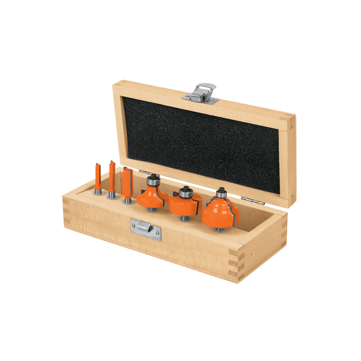 Juego de 6 brocas para router Truper