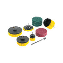 Juego 12 accesorios limpieza y asentado para taladroPRETUL