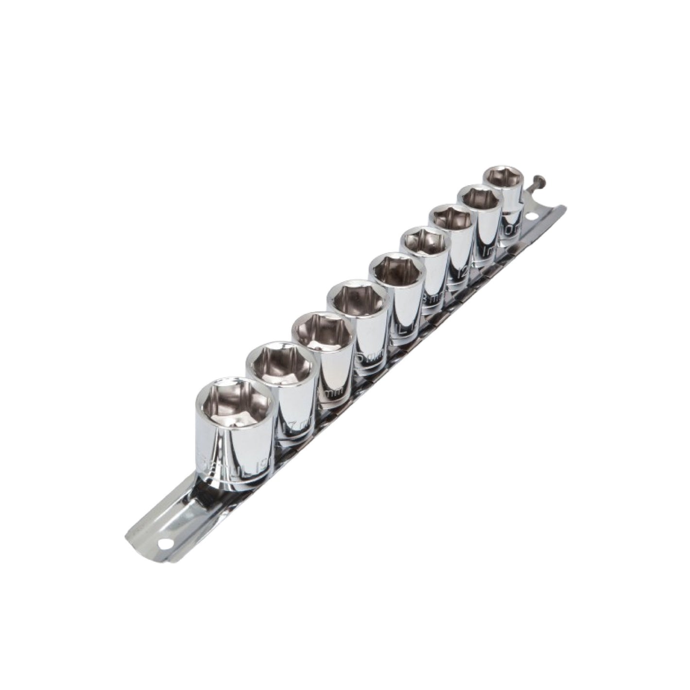 Juego de 9 dados cuadro 3/8' mm, Pretul