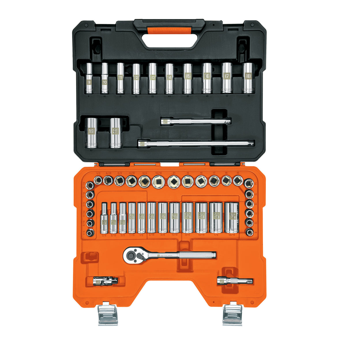 Juego de 53 herramientas cuadro 3/8' mm para mecánico