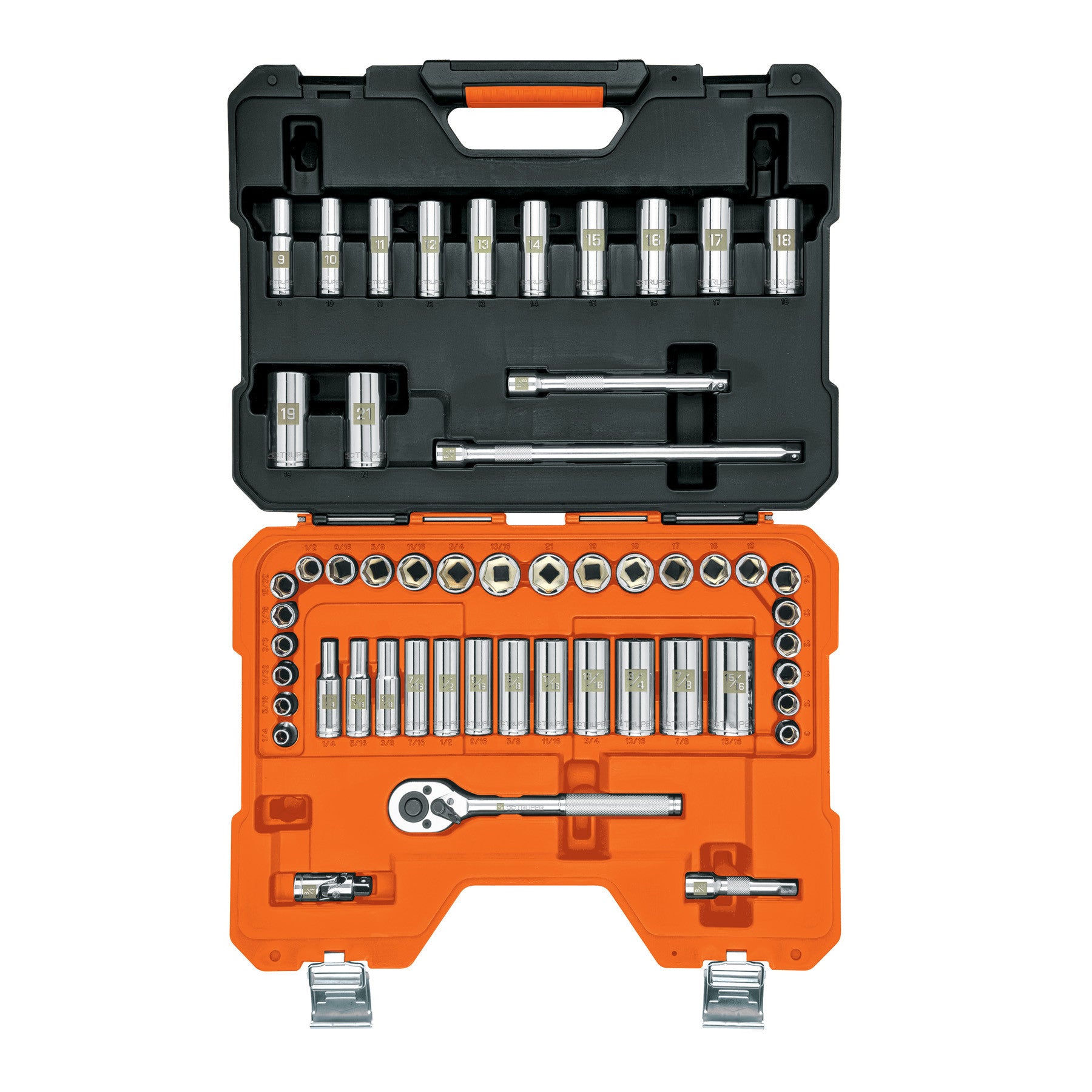 Juego de 53 herramientas cuadro 3/8' mm para mecánico