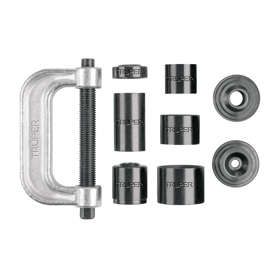 Juego para desmontar rótulas y terminales, 9 piezas, TRUPER