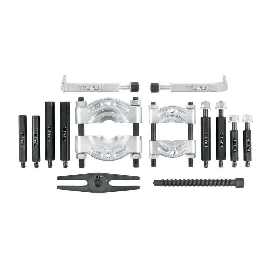 Juego extractores de baleros y poleas, 13 piezas, TRUPER