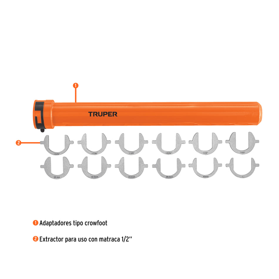 Extractor p/tirante interior (bieleta de dirección), TRUPER
