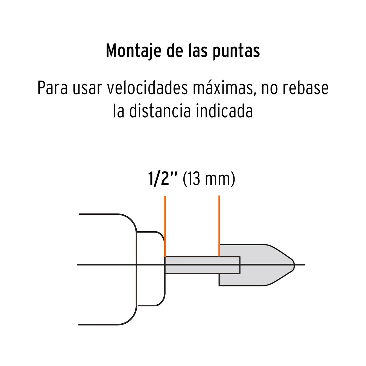 Juego de 5 piedras montadas zanco 1/4" uso general Truper